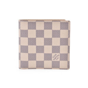 Louis Vuitton Azur White Portefeuille Wallet Marco